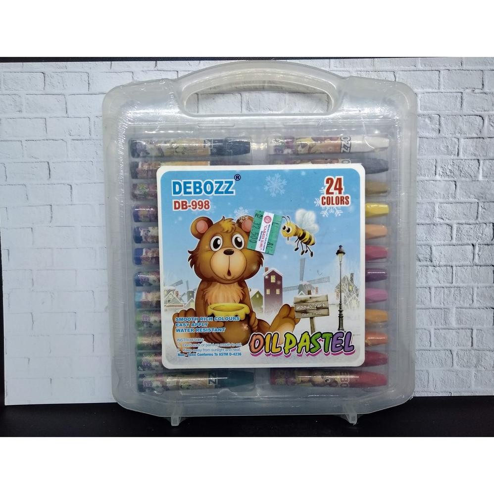 

Crayon Oil Dry Pastel Krayon 24 Warna Deboz/sequezzy SV9