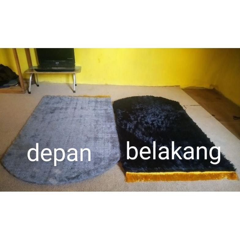 Sejadah Dewasa Sajadah Kuba Polos Bulu Tebal Sajadah Turkai Rumbai Sejadah Jumbo Terbaru AST