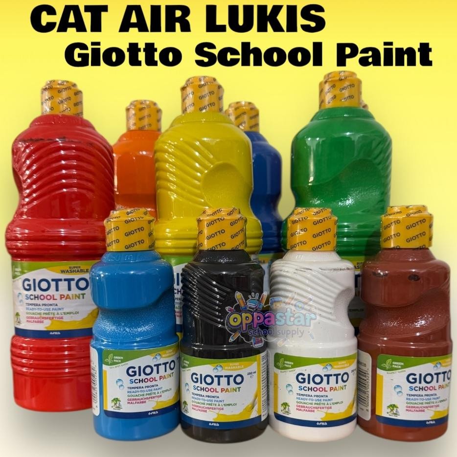 

Cat Air Lukis Tempera Cat Poster Giotto School Paint 1 Ml 1 Liter Tidak Bisa Di Cuci