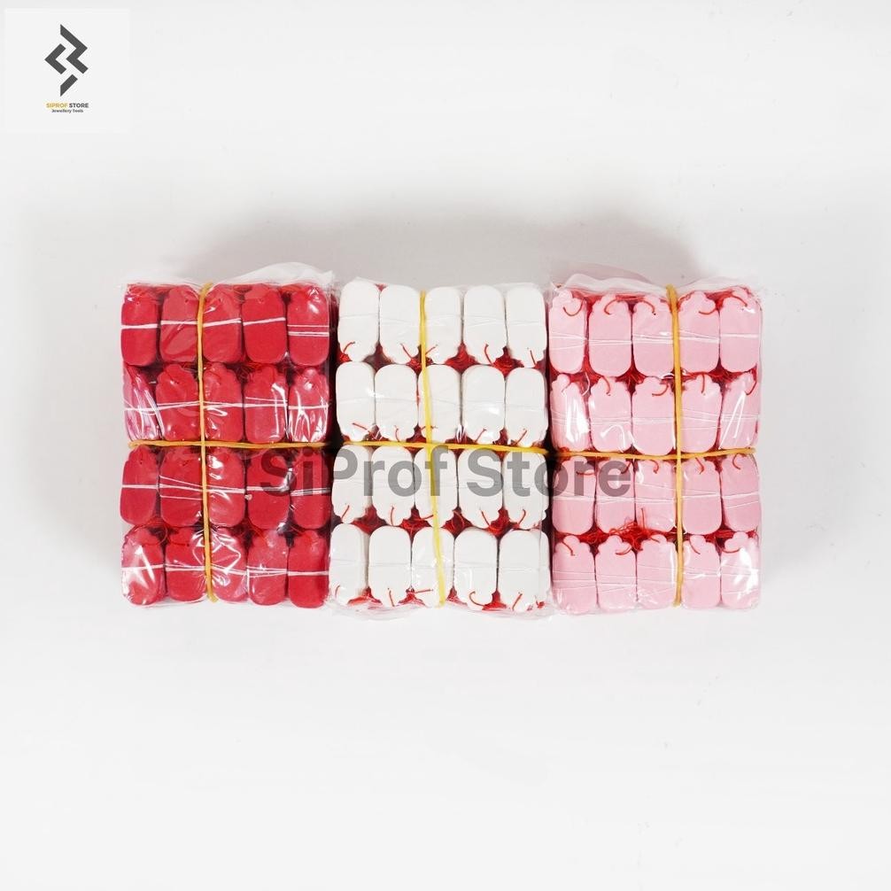 

Bandrol / Tag / Label Harga Perhiasan ukuran kecil 1 Pack (5 bungkus) Isi 1300 - 1700 Label SV9