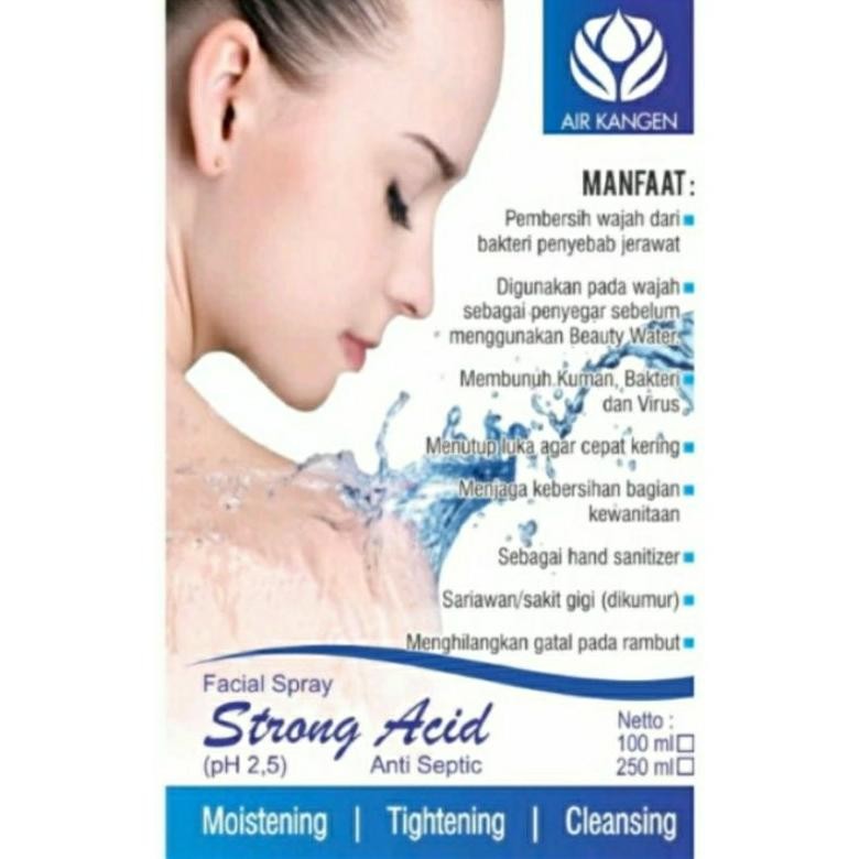 

Stiker Strong Acid Beauty Kangen 100 Lembar SV9