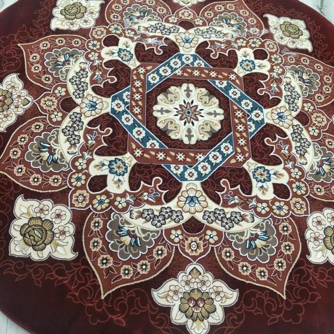 karpet bulat turki 240x240 ukuran besar
