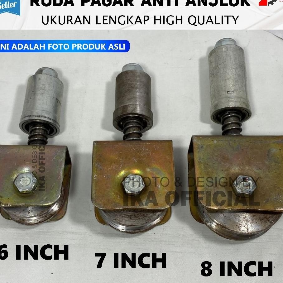 Roda Pagar Sliding Besi 8 Cm Solusi Pagar Rumah Sliding Roda Gerbang Sleding Sistem Pagar Rumah Gese
