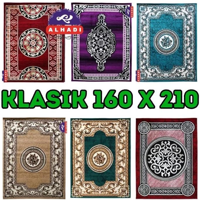 Alhadi Karpet Permadani 160cm x 210cm Tebal 8mm Shabel Klasik 2