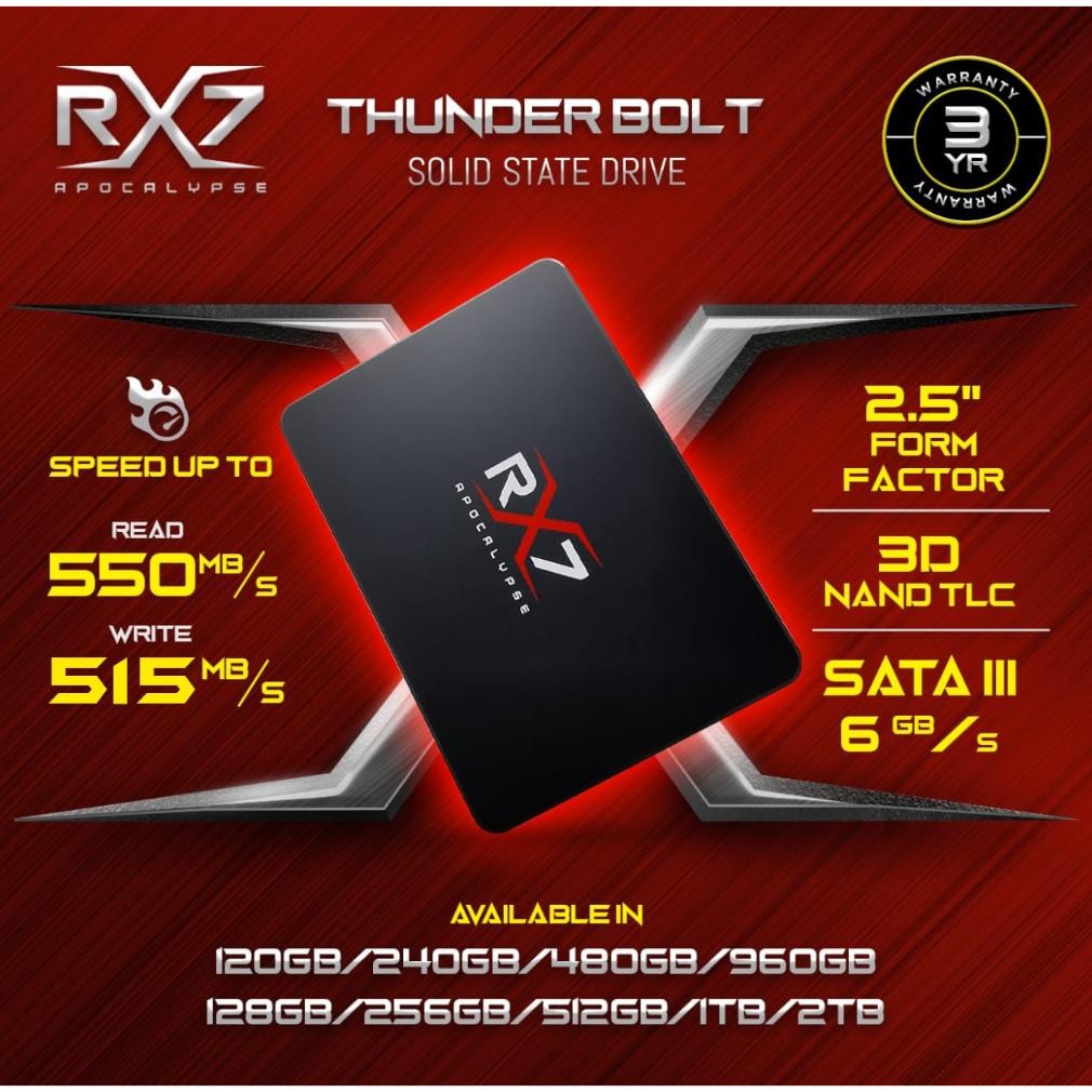 SSD 120GB RX7 SATA