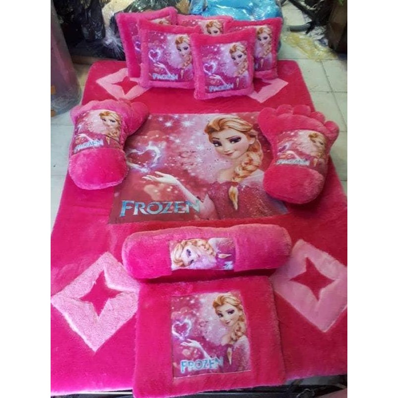 karpet set karakter TEBAL 10CM/ karpet set rasfur / karpet bulu