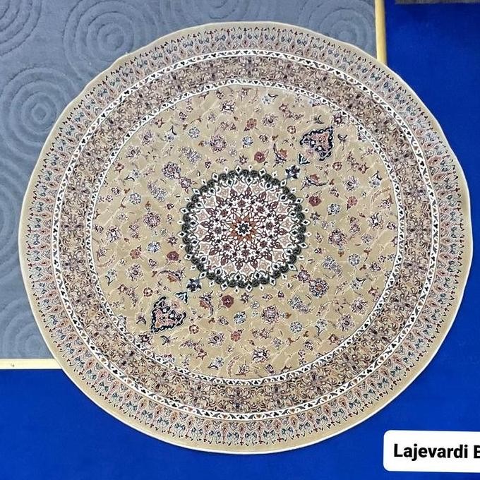 karpet permadani bulat turki 200x200