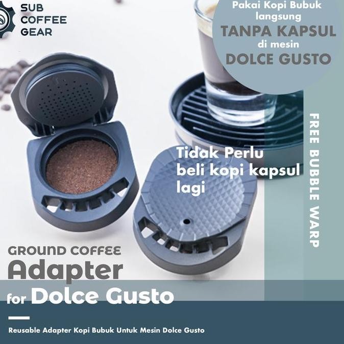 Adapter Kapsul Kopi Dolce Gusto Espresso Reuseable Capsule Refill
