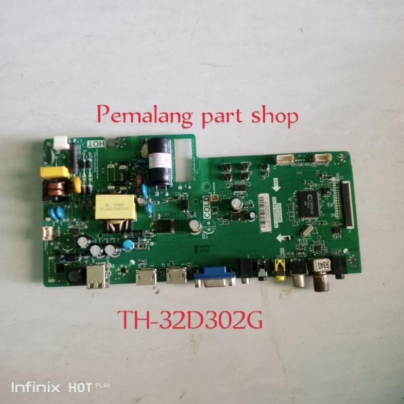 MB MOTHERBOARD TV PANASONIC TH-32D302G 32D302G 32D302