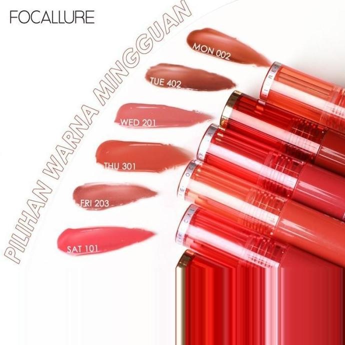 FOCALLURE Glossy Tint Liptint Lipstick Liquid