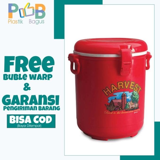 BEBAS ONGKIR - termos nasi es ikan termos daging Ice Bucket Aldo 20 L Lion Star I-33