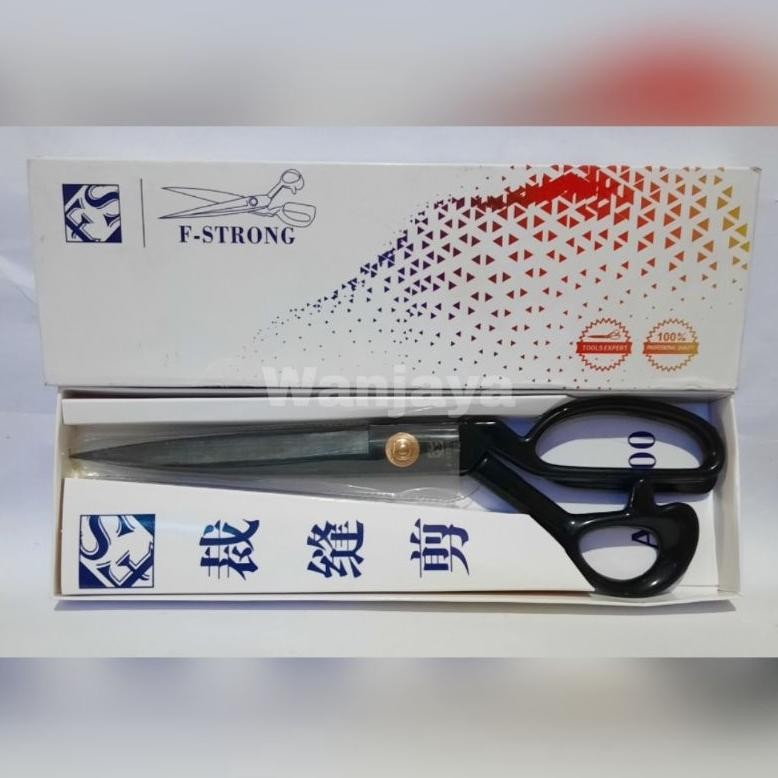 

Baru Gunting Kain F-Strong FS-12 Ukuran 12 Inch Gunting Jahit Profesional Besar