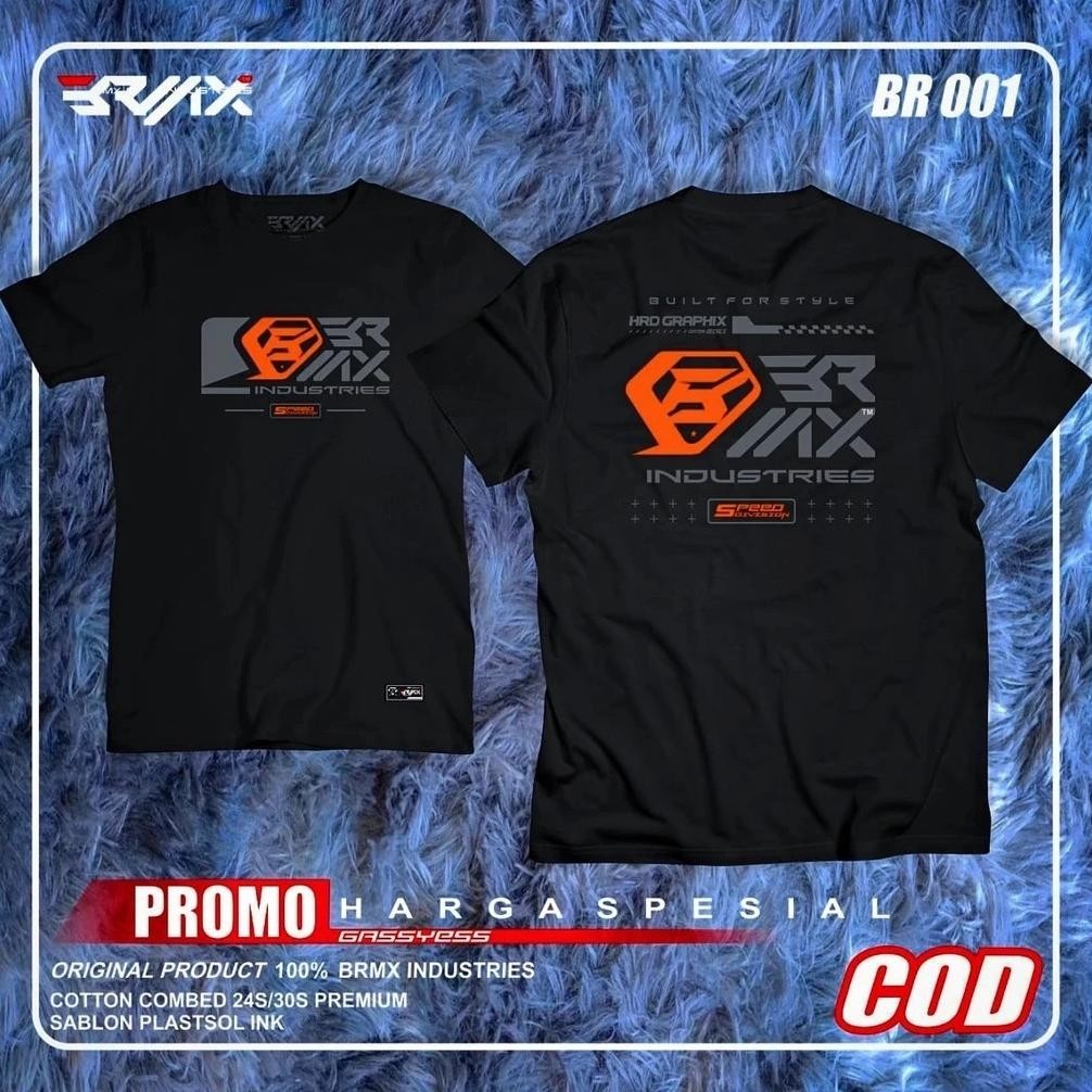Promo Kaos Brmx Racing Vol 1 Racing Original100% Cotton Combed 24S Kaos Distro Racing Kaos Murah Ber