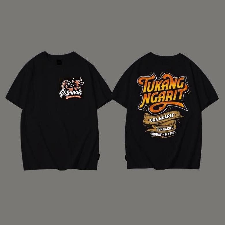 Promo Kaos Tukang Ngarit Kaos Viral Tukang Ngarit Tukang Ngarit Ora Ngarit Sapine Mobat Mabit Free S