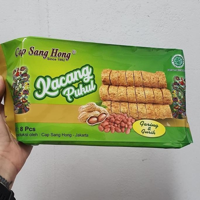 

Terlaris Kacang tumbuk cap SANG HONG 10pcs. Ting ting kacang Best seller