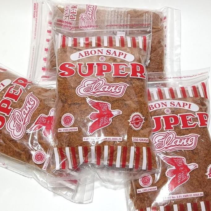 

Abon Sapi Cap Elang Asli Boyolali 250 gram Abon Sapi Super Cap Elang HS