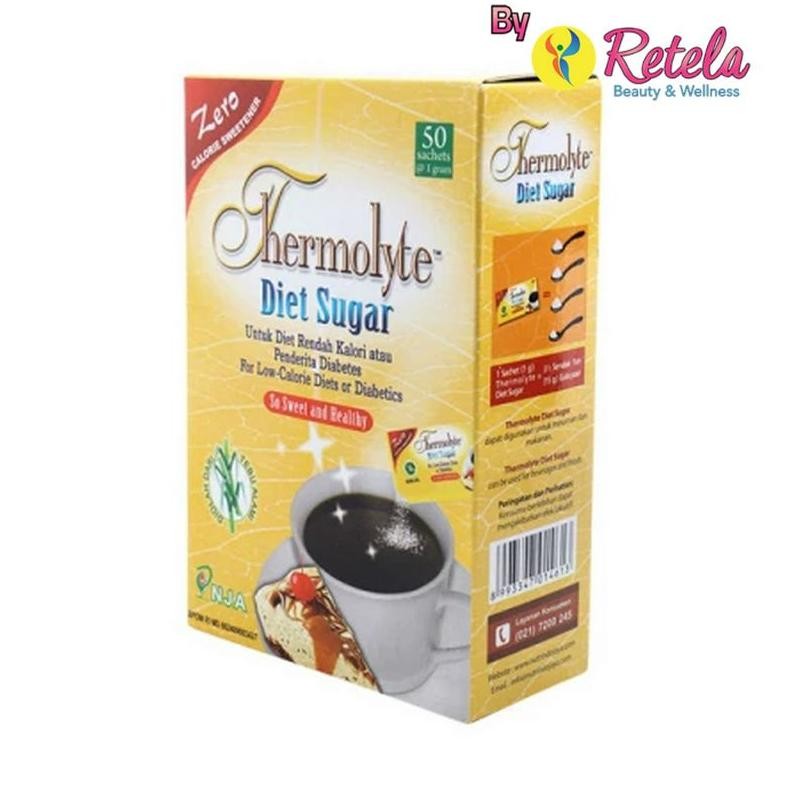 

THERMOLYTE DIET SUGAR 1 BOX ISI 50 SACHET