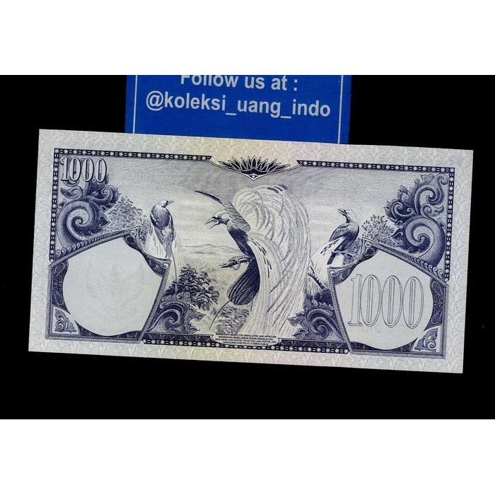 Uang Kuno 1000 Bunga 1959 Original Dan Terpercaya