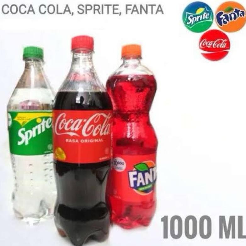 

Minuman Fanta Coca Cola Sprite 1 Liter Satuan Lusinan 1 Slop 1 Krat- Minum Bersoda Berkarbonasi 12 Pcs Lebaran Idul Fitri Hampers Gift Parcel New
