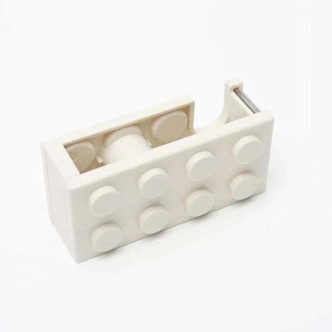 

NEW CREATIVE PAPER TAPE CUTTER OFFICE BUILDING BLOCK SHAPED STATIONERY MASKING TAPE HOLDER DISPEER WASHI TAPE STORAGE OFFICE TOOLS