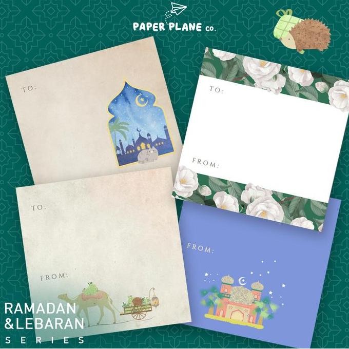 

40 pcs Sticker Message Ucapan Hari Raya Idul Fitri Lebaran