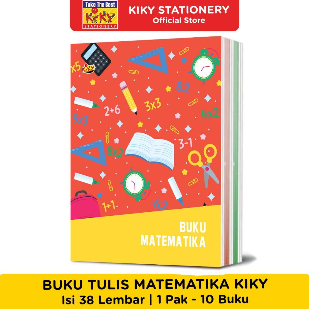 

KIKY Buku Tulis Kotak Kecil Matematika 38 Lembar - 10 Buku