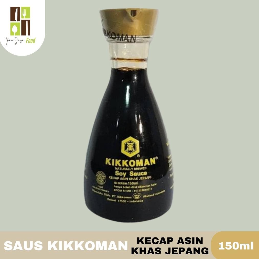 

Kikkoman Kecap Asin Khas Halal Soy Sauce Dispenser [150ml] RB10