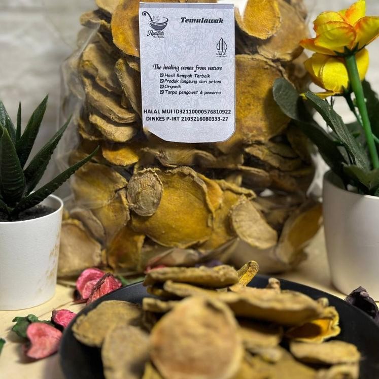 

Temulawak Kering 500 Gram Rempah Bu Risma RB10
