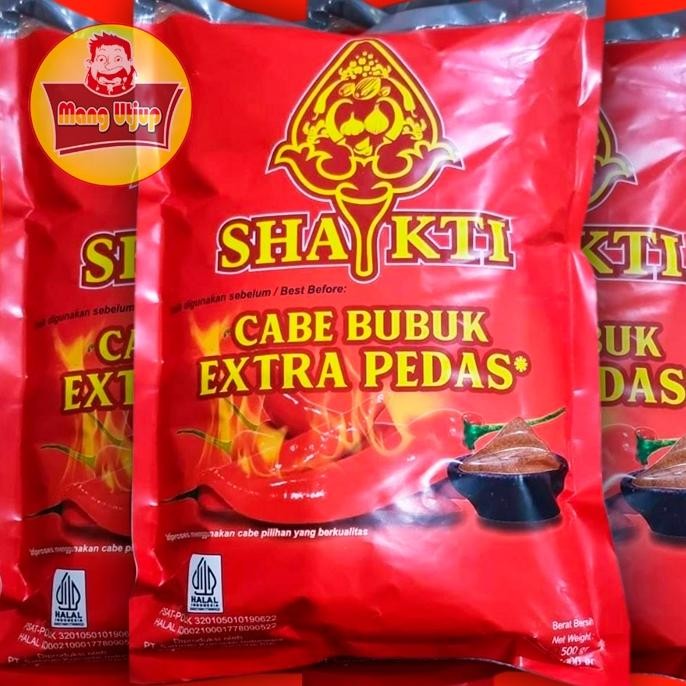 

CABAI GILING / CABAI BUBUK PEDAS MERK SHAKTI 500GR RB10