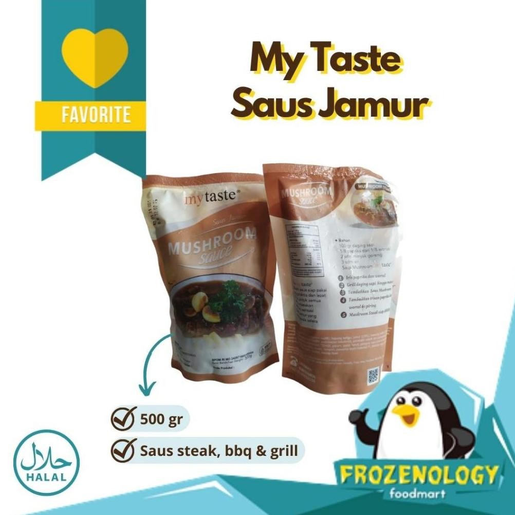 

Saus Jamur Mushroom Sauce My Taste 500 gr ! Bbq & Grill RB10
