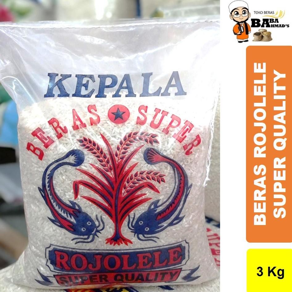 

BERAS ROJOLELE SUPER QUALITY - 3KG RB10