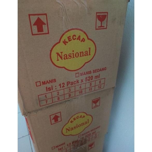 

Kecap Nasional 520ml (1 dus ) RB10