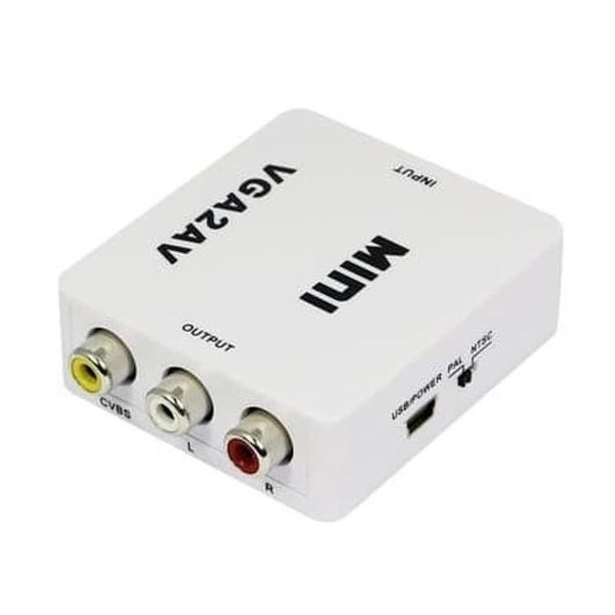 New Collection  Converter Vga To Av Rca Box Mini