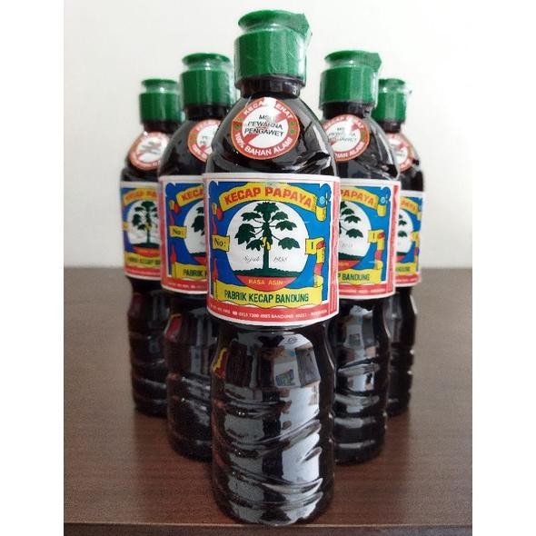 

Kecap asin papaya botol plastik besar 600 ml RB10