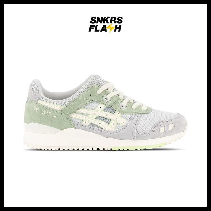 Sepatu Sneakers Pria Asics Gel Lyte Iii Og Glacier Grey Cream - 1203A330020 Best Quality