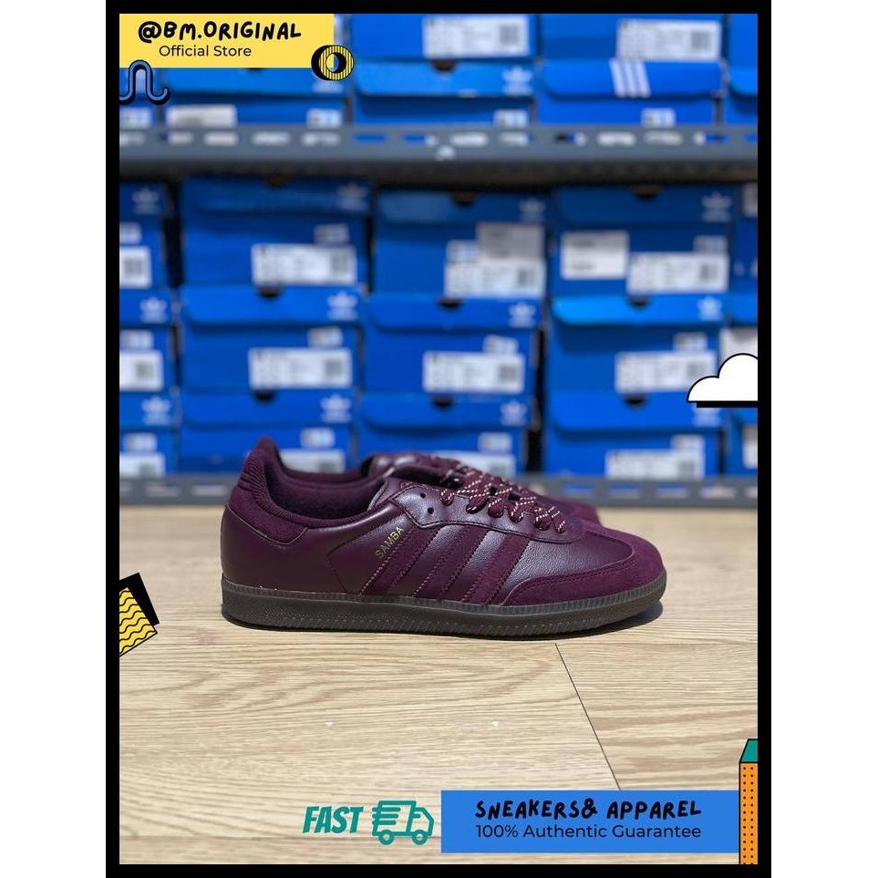 Adidas Samba Og Sumatra Island Series MaroonGumJr9445 Harga Promo