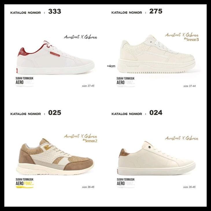 Aerostreet X Gibran | Aerostreet X Gibran 2 | Aerostreet X Gibran 3 | Aerostreet X Gibran Merah Puti