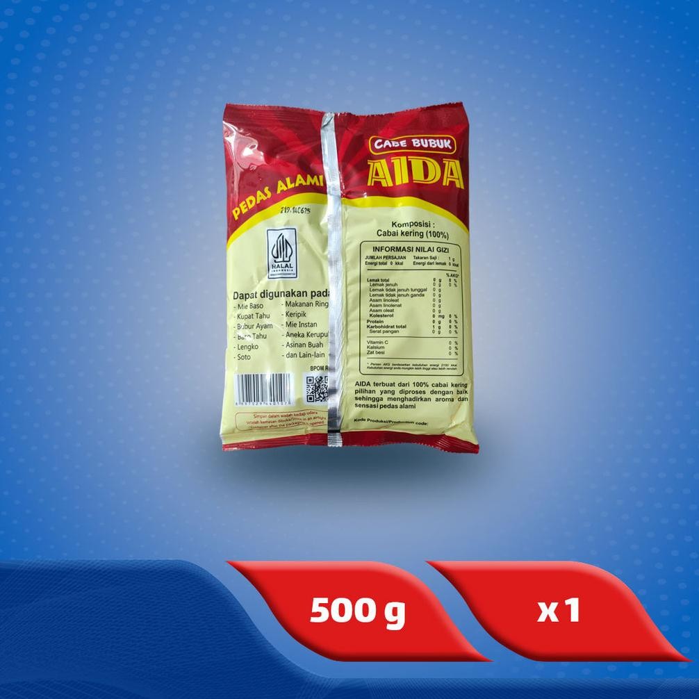 

Aida Cabe Bubuk / Giling 500 g RB10