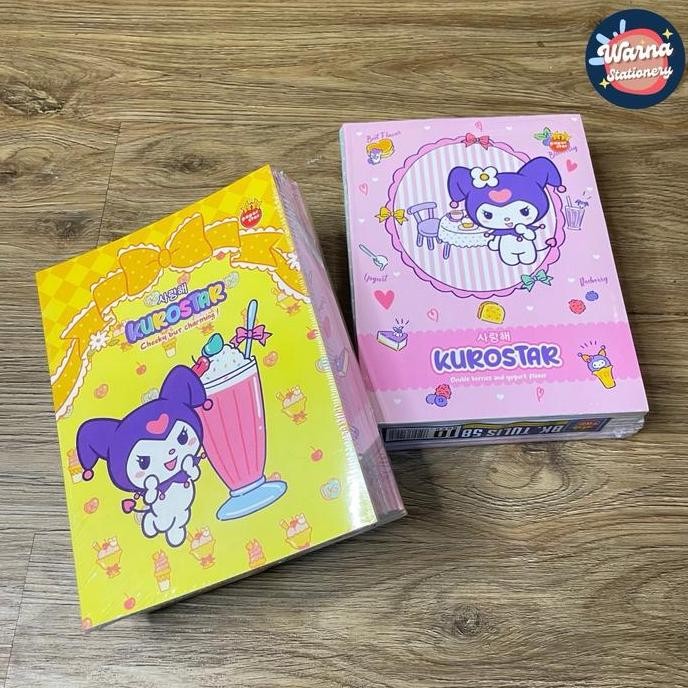 

Buku Tulis Paper Star Kuromi 58 Lembar (1Pack Isi 10) Co