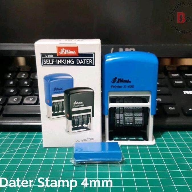 

Stempel Tanggal / Dater Otomatis Shiny S400 Mini Dater Stamp