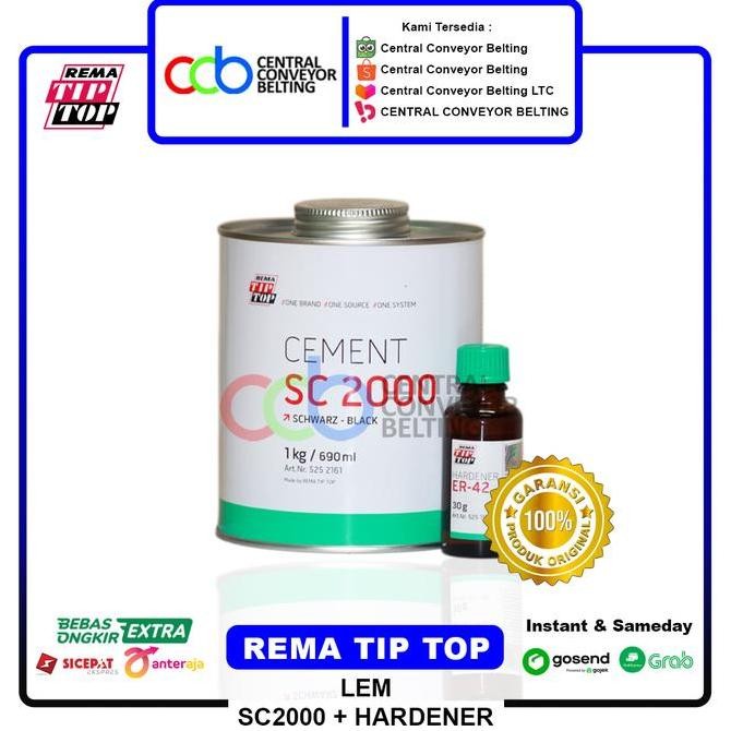 Lem SC 2000 + Hardener Rema Tip Top