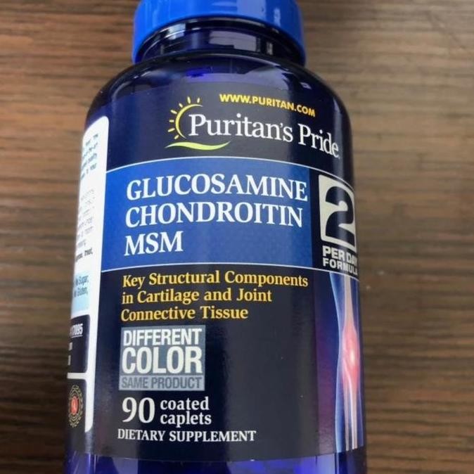 Puritan Puritan'S Pride Glucosamine Triple Strength Chondroitin Msm 90 Original Produk
