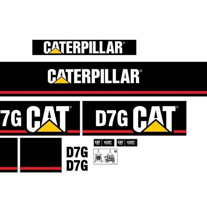 

Stiker Cat D7G Co