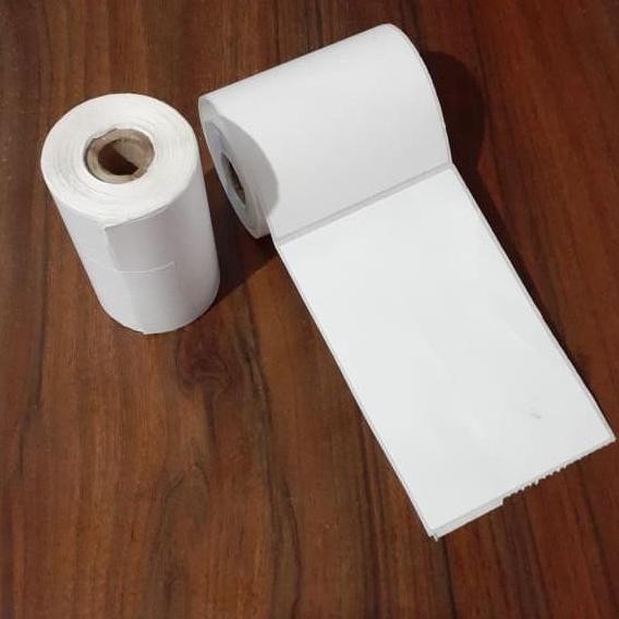 

LABEL THERMAL STICKER 80X120 MM UNTUK PANDA -80BL PRINTER BLUETOOTH Roll