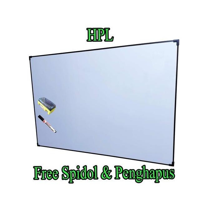

TERMURAH - Papan Tulis 80 x 120 cm Whiteboard
