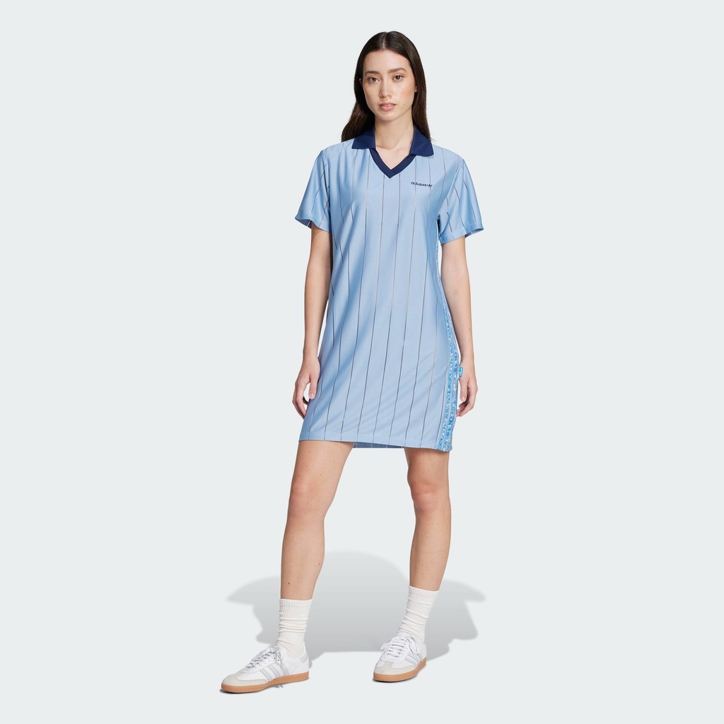 adidas Lifestyle adidas Originals x Liberty London Tonal Football Dress Women Blue JC5313