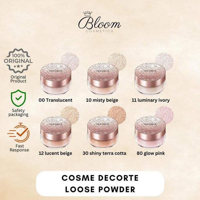 BEBAS ONGKIR - Cosme Decorte Loose Powder Original Japan