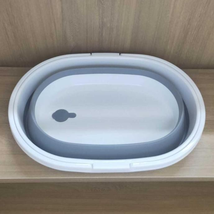 Ember Lipat 20 L Baskom Lipat Besar Portable Silikon Silicone Laundry