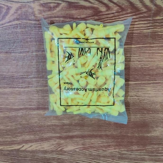 Kran Aerator 1 Lubang Aquarium Kualitas Bagus Isi 100 Pcs 1 Pack