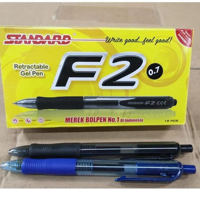 

NEW Pen/ Pulpen Standard F2 0.7 (1 Lsn / 12 Pcs)